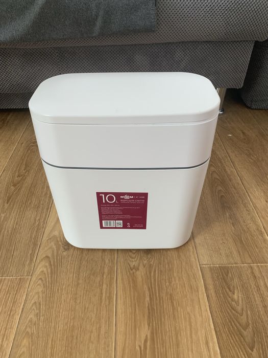 Стильное ведро для мусора МВМ 10 л в стиле Ikea