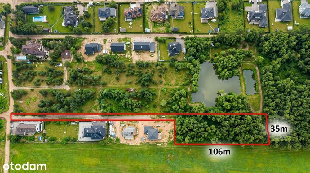 Ignatki-4543 m² z własnym lasem i gwarancją ciszy