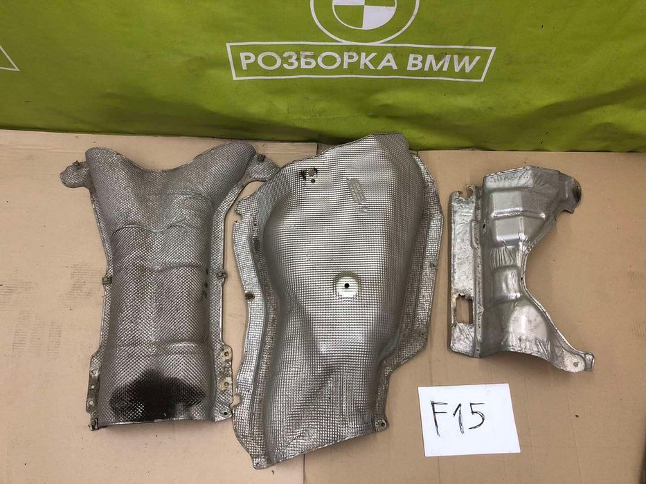 Защита Днища Бампера BMW X5 F15 X6 F16 Двигателя Захист Акпп БМВ Ф15