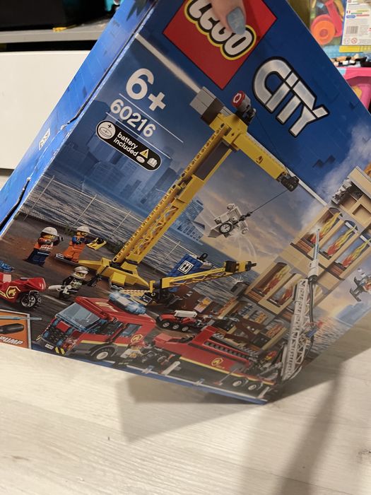 Ogromy zestaw straży pożarnej Lego 60 216