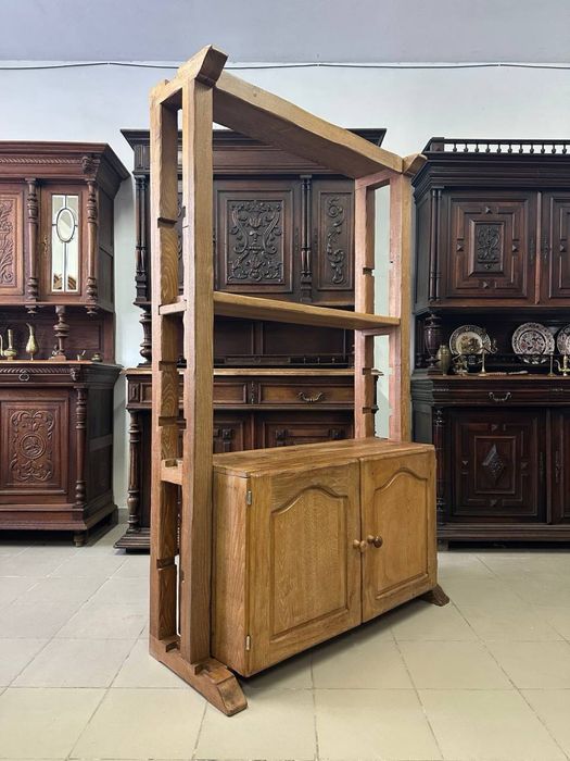 Стелаж тумба сирна шафа етажерка дуб меблі бу 4148