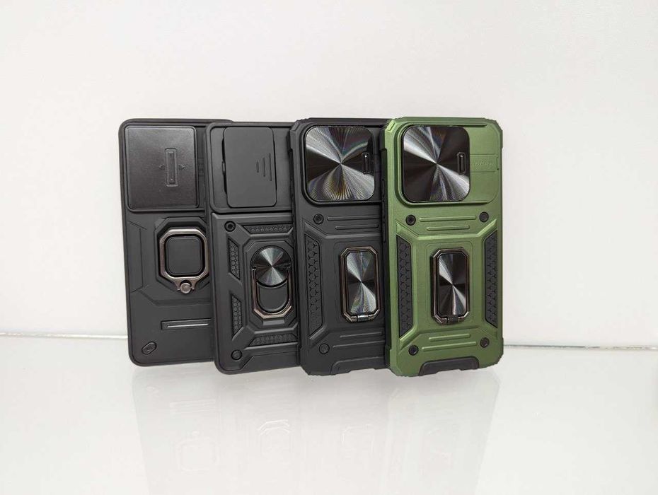 Противоударный чехол Xiaomi Redmi 13T Pro с кольцом любая модель