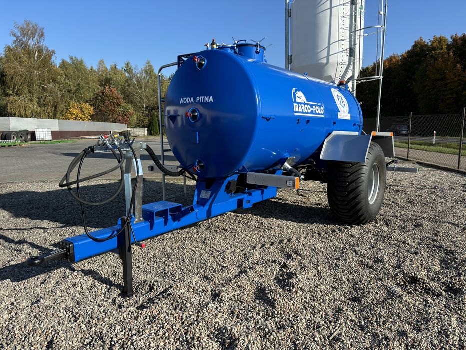 Zbiornik na wodę pitną 5000 l Beczka 6000 l/ 7000 l/ 8000 l Przyczepa