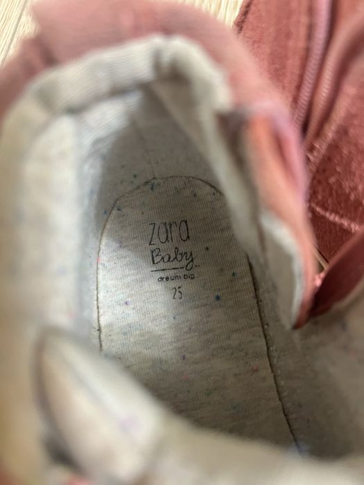 Весняні кросівки хайтопи кеди осінні єдиноріг лисичка zara 25