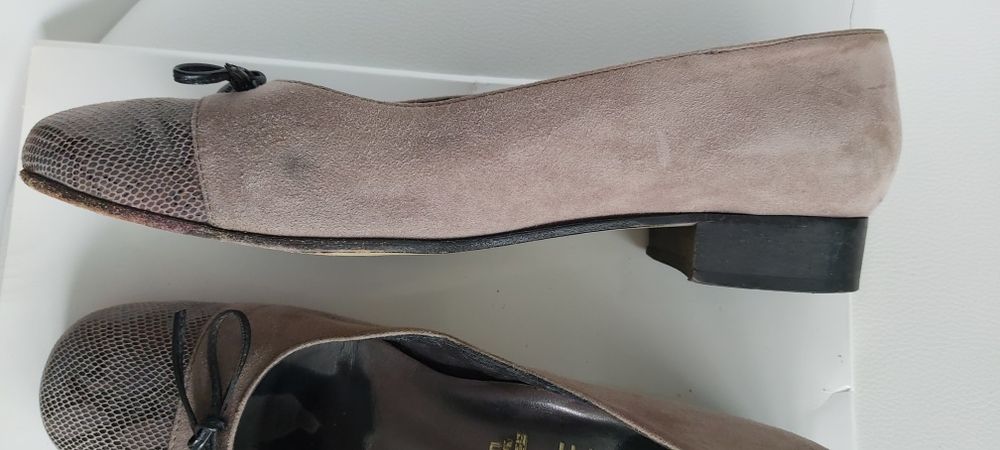 Czółenka 39,5 włoskie 40 skóra naturalna zdrowotne