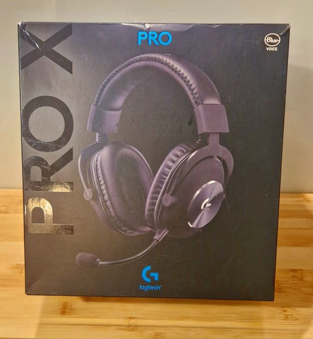 Słuchawki Logitech PRO X mikrofon Blue Voice