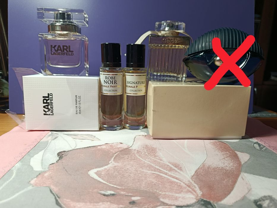 Парфум. Moral Parfums ROBE NOIR та SIGNATURE. Karl Lagerfeld. CHLOE