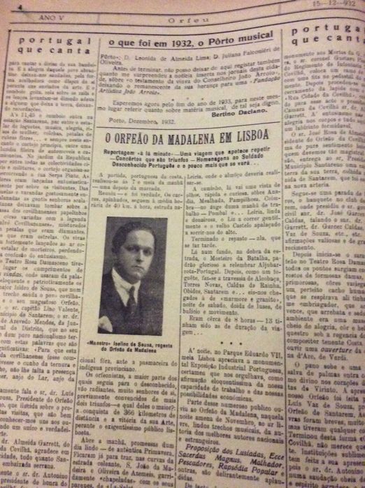 Orfeu. Jornal de arte. N.º  61,  15 de Dezembro de 1932