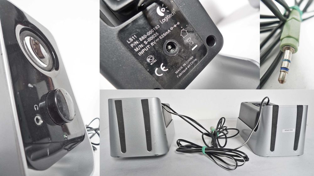 Głośniki komputerowe 2.0 Logitech LS11 zasilacz Krzemionka • OLX.pl