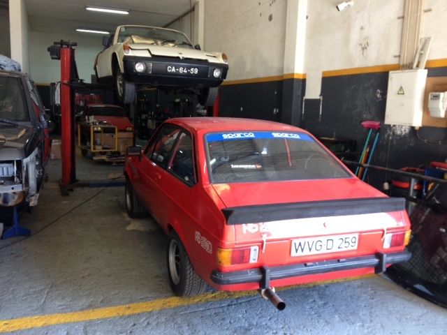 Ford Escort mk2 RS2000 ORIGINAL 1975 frente Alemã