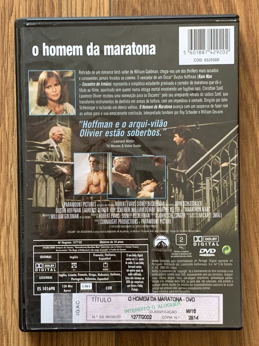 O Homem da Maratona - dvd
