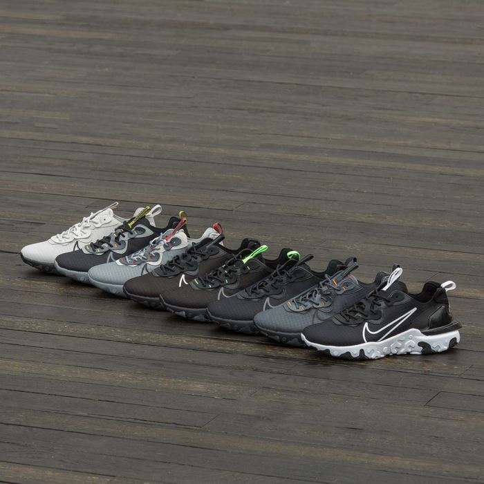 SALE! Nike React Vision Black Grey 40 41 42 43 44 45 найк реакт