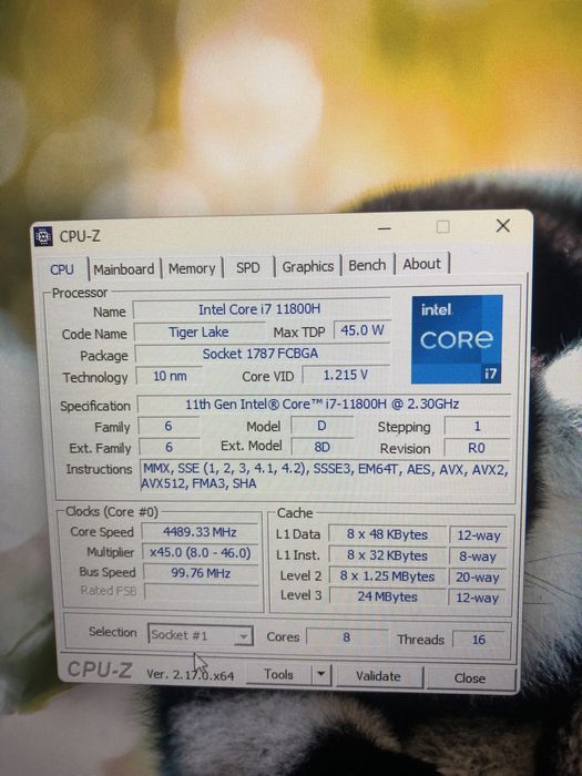 Msi Katana i7 11800H RTX 3070 win 11pl