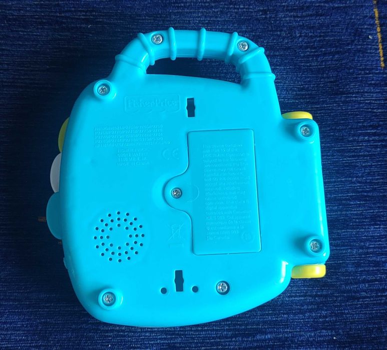 Zabawka interaktywna - książeczka / grająca / świecąca / mówiąca !