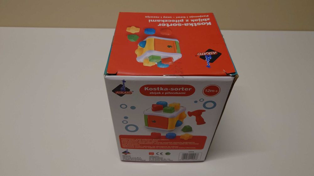 Interaktywna zabawka Askato - Kostka, sorter