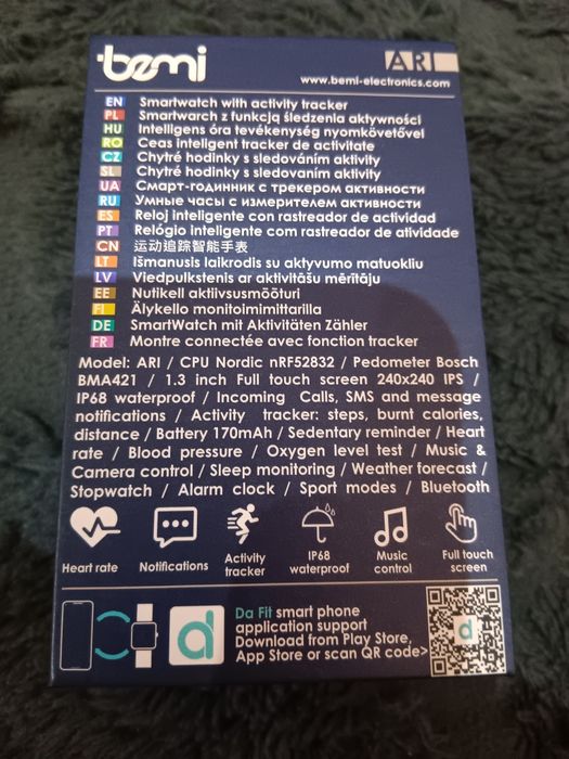 Smartwatch Bemi Ari
