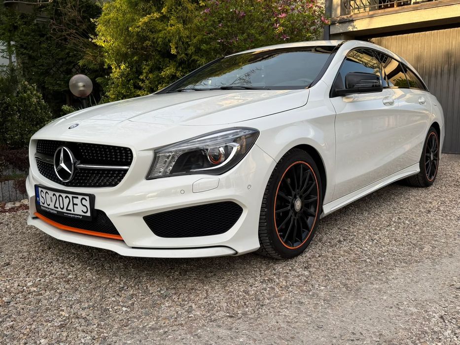 Mercedes-Benz CLA Mercedes CLA AMG Orange Art Edition Bezwypadkowy Poliftowy