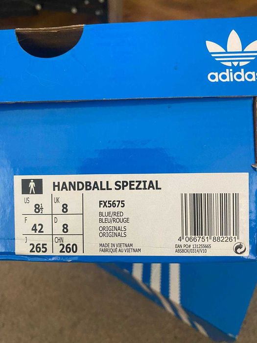 Handball Spezial blue/light red art FX5675