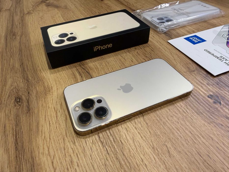 Okazja!!! Iphone 13 Pro Złoty ! Gwarancja!  Kondycja 100% ! Polecam!