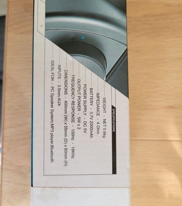 Coluna SoundBar Bluetooth