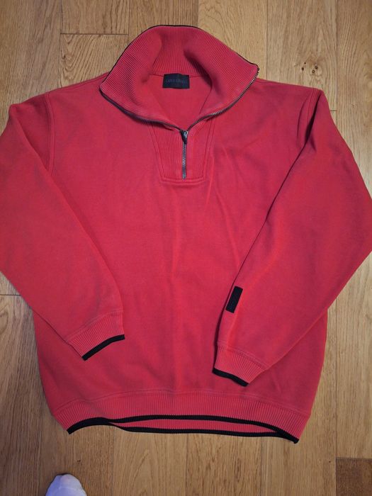 Sweter męski czerwony