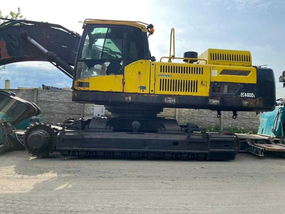 koparka Volvo ec 480 DL zwolnica i inne części final drive