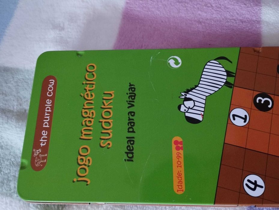 Jogo Sudoku para viagem