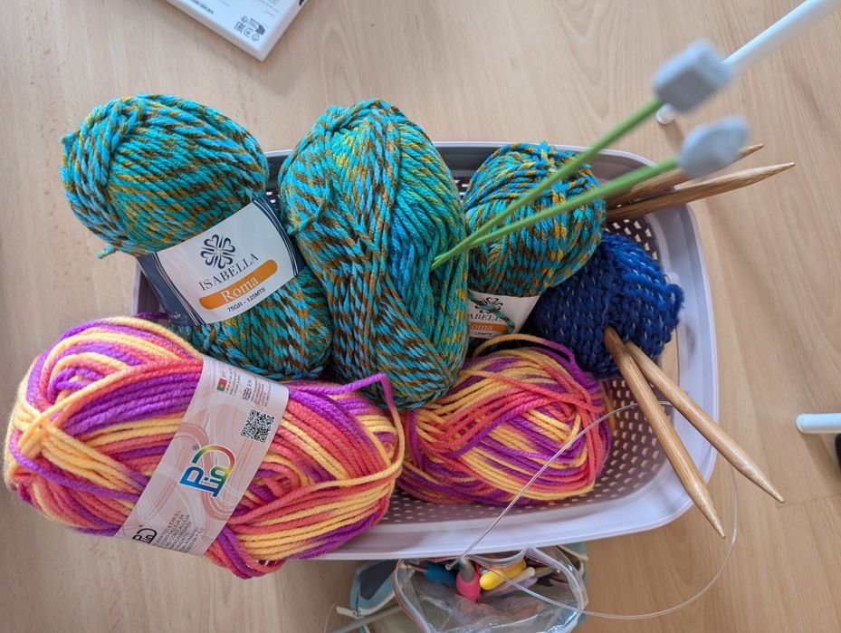 Ovillas Multicolor Acrílico