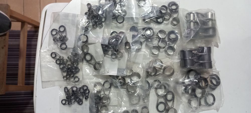 Passadores para canas de pesca