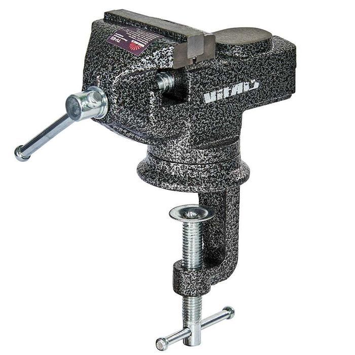 Тиски слесарные лещата слюсарні поворотні Vitals TV-65