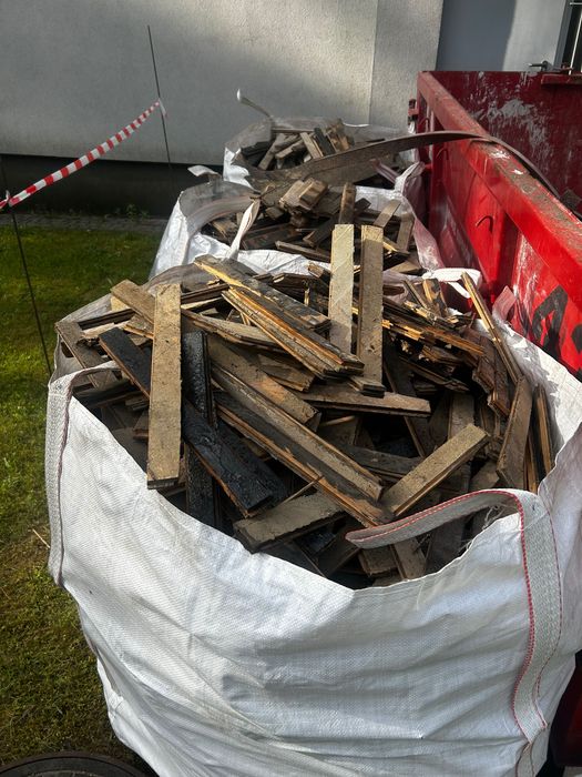 Parkiet po demontażu