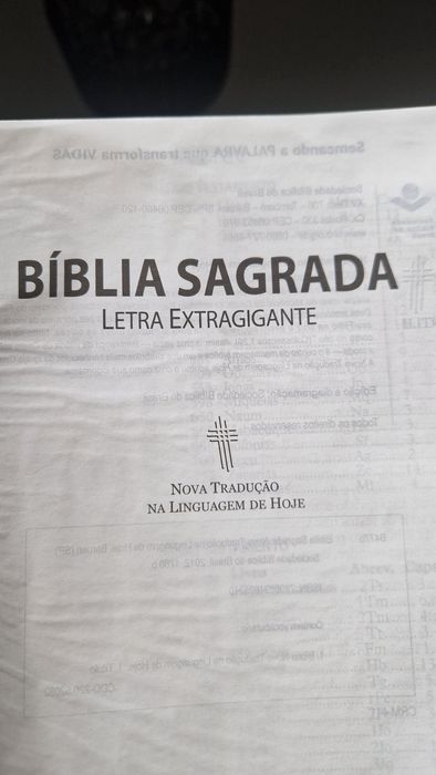 Bíblia Sagrada Letra Extra gigante