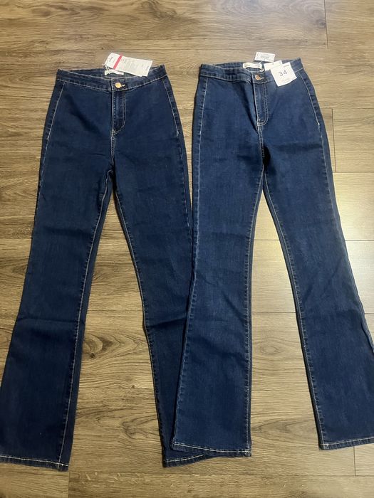 Джинси кльош стрейч