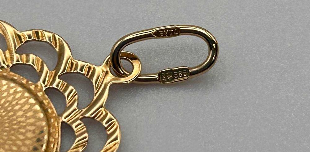 Золота ладанка, вага 0,96 грам, артикул 798