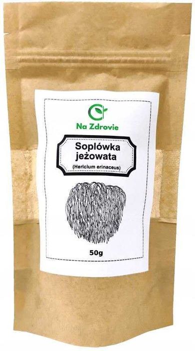 Lion's Mane Soplówka jeżowata 50g (Hericium erinaceus) 10:1