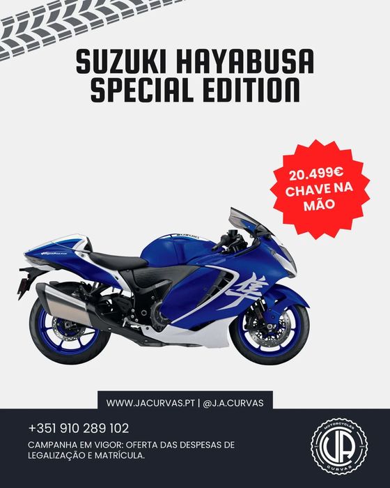 Suzuki Hayabusa  SPECIAL EDITION 2026 (CAMPANHA EM VIGOR)
