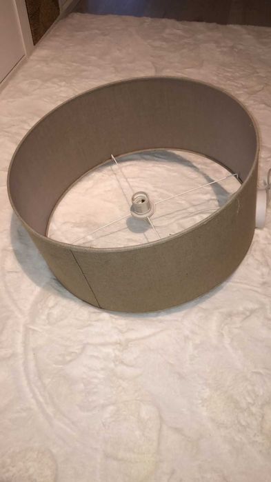 Candeeiro de tecto beige