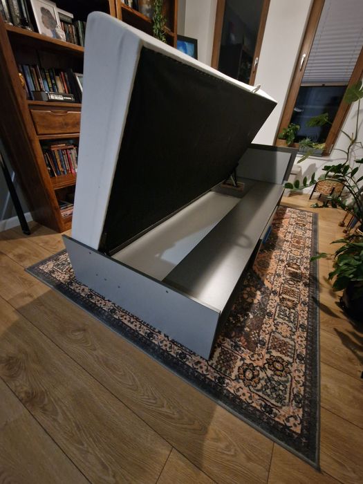 Łóżko 90x200 otwierane z szufladą