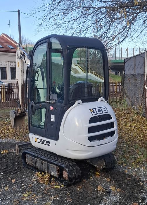 Minikoparka jcb 8018 11rok 3lyzki brutto transport