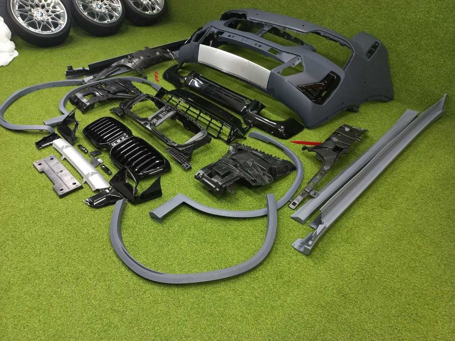 Обвіс обвес BMW G01  рестайлинг M-TEK LCI без оптики бампер передній