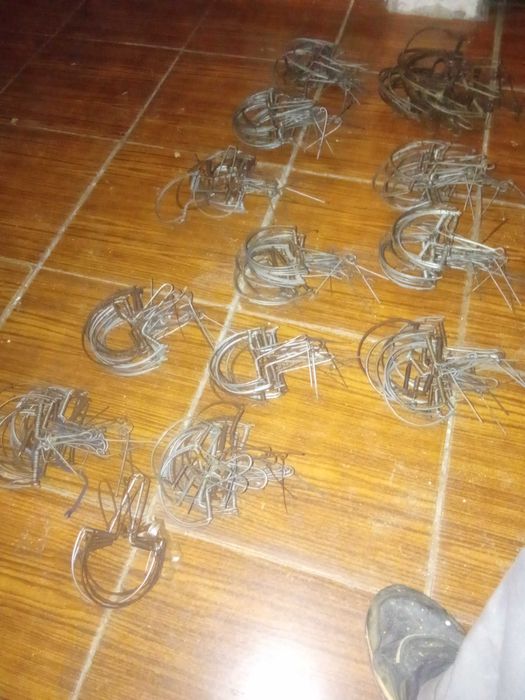 Armadilhas artesanais para passaros