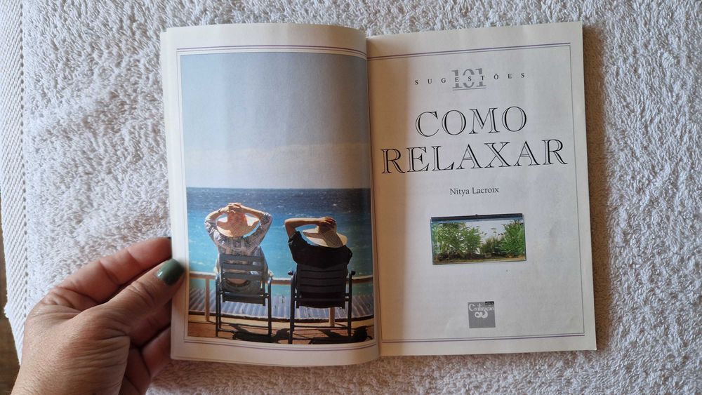 Livro "101 Sugestões como Relaxar"