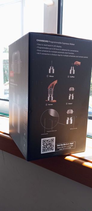 BODUM CHAMBORD Programmable Espresso Maker 6 cup (Nova)