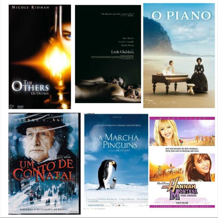 18 Filmes em DVD (Original)