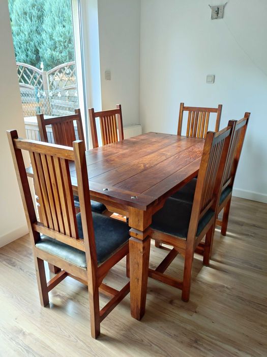 Piękny zestaw do salonu mebli kolonialnych Almi Decor