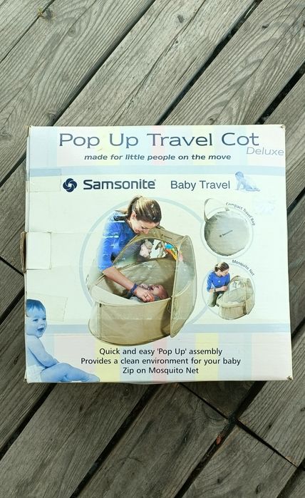 Berço portátil viagem para bebé SAMSONITE