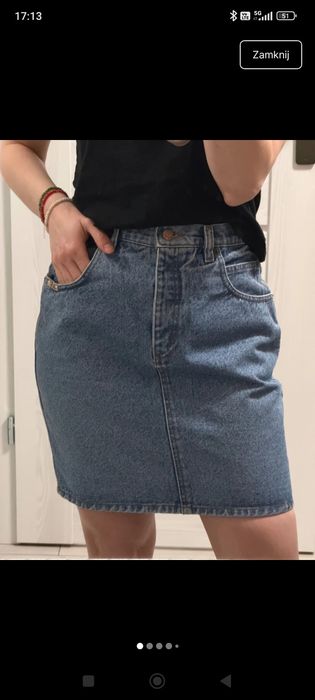 Spódnica dżinsowa