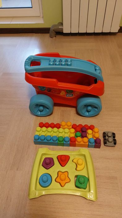 Сортер візок Mega Bloks (FVJ47) з фігурками і вантажівкою