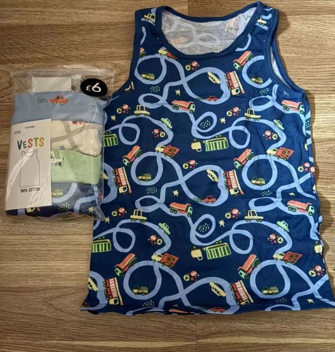 Новые майки нові майки George хлопчик мальчик 1 2 3 4 5 6 7 8 9 10 11