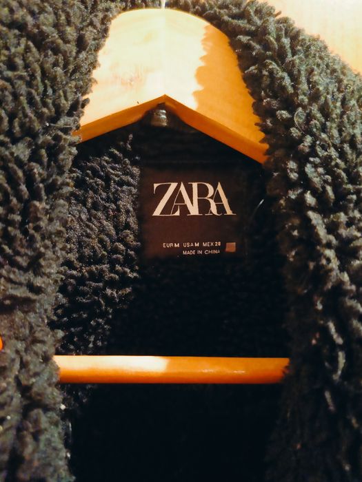 Дублёнка пилот Zara